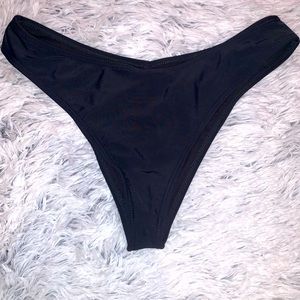 SHEIN / Black Bikini Bottoms / Small